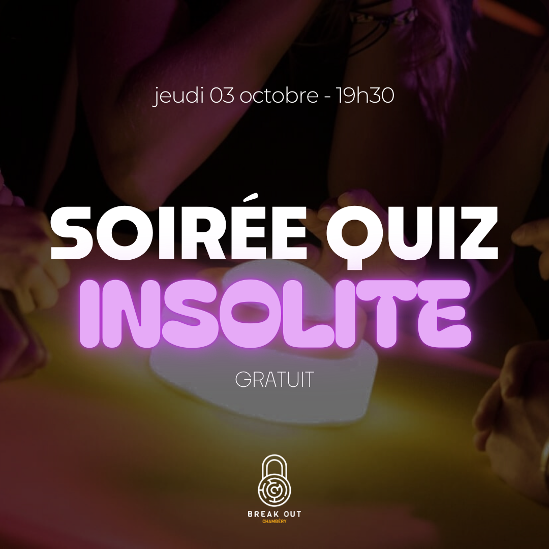 Soirée quiz insolite